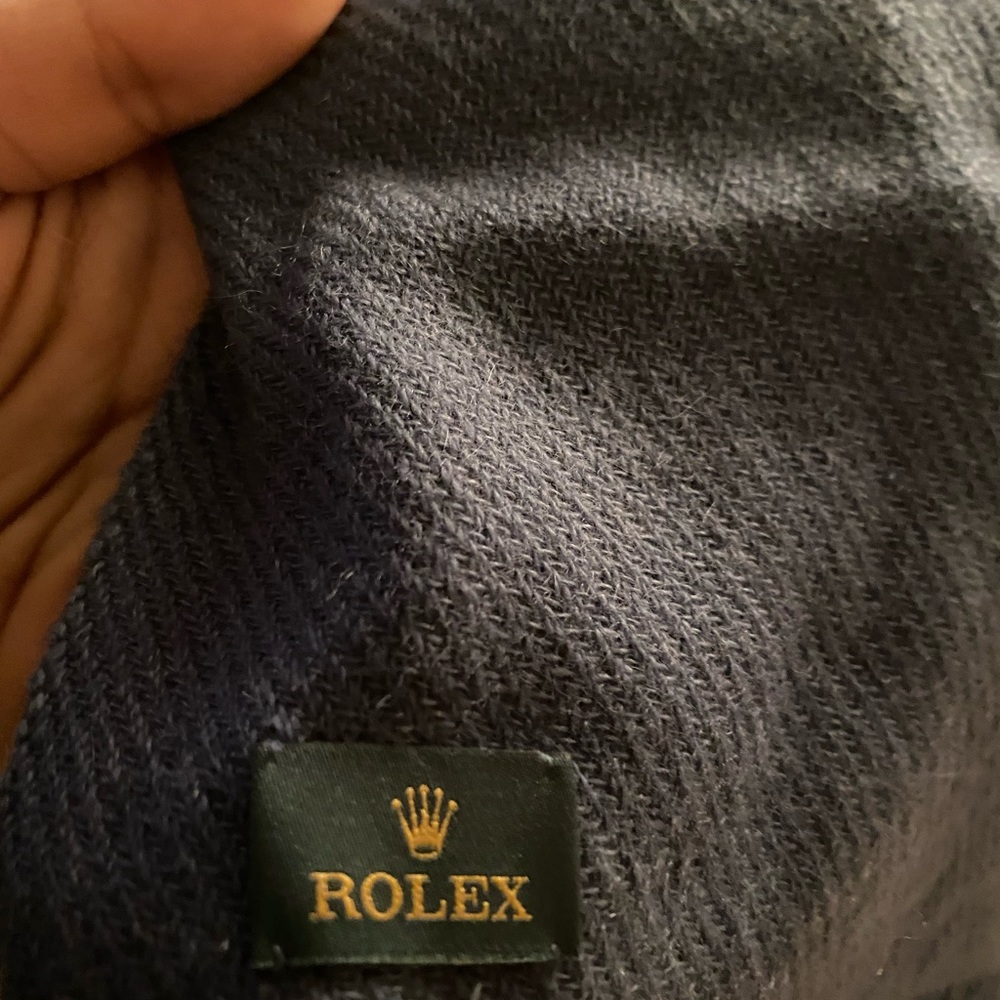 Brand new never warn Rolex 100% Cashmere scarf